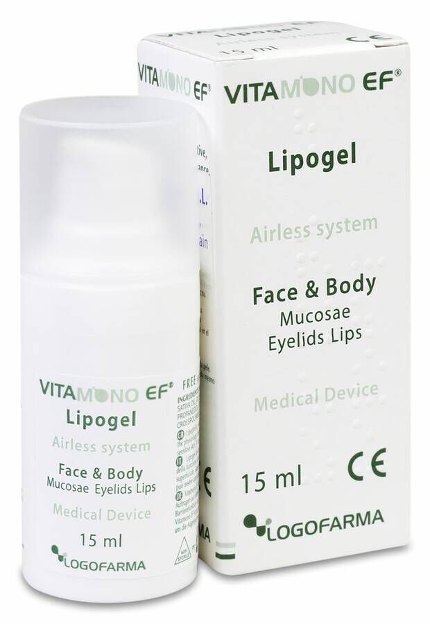 Vitamono EF Lipogel Rostro y Cuerpo, 15 ml