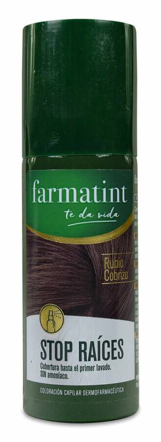 Farmatint Stop Raíces Rubio Cobrizo, 75 ml