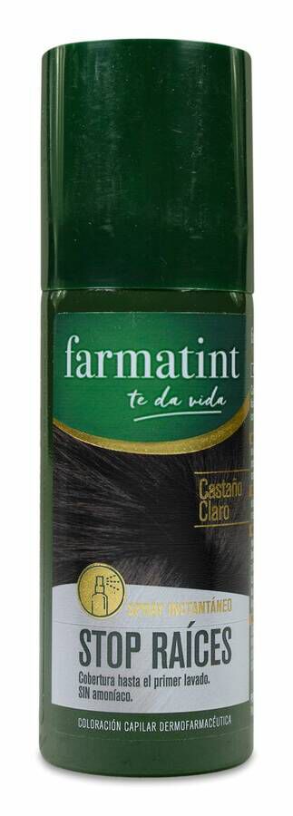 Farmatint Stop Raíces Castaño Claro, 75 ml