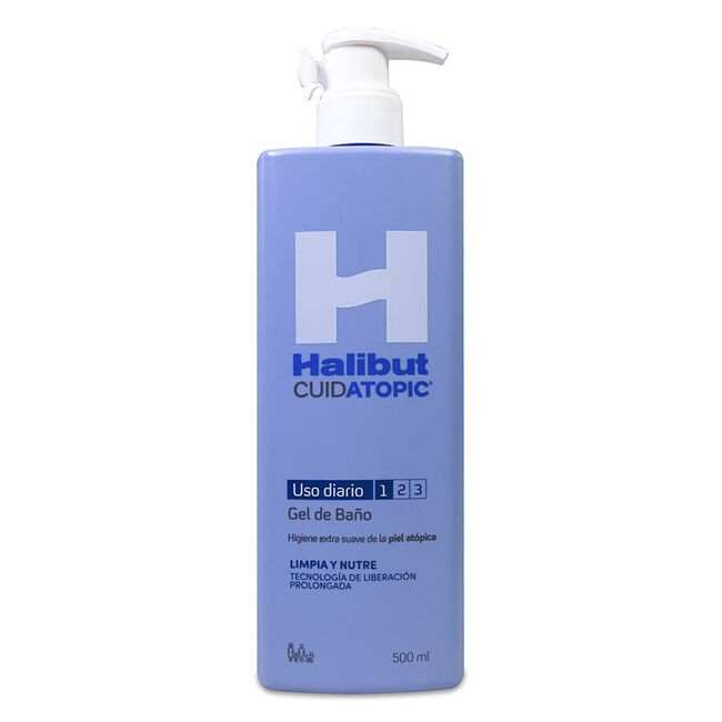 Halibut Gel de Baño Cuidatopic, 500 ml