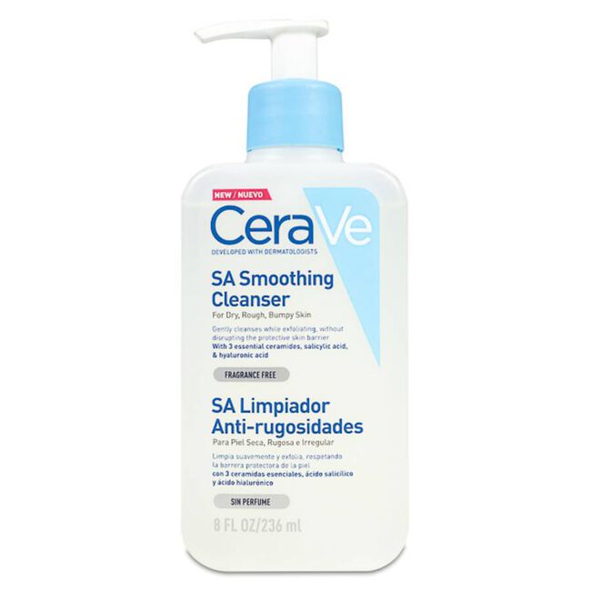 CeraVe SA Limpiador Anti-Rugosidades, 236 ml