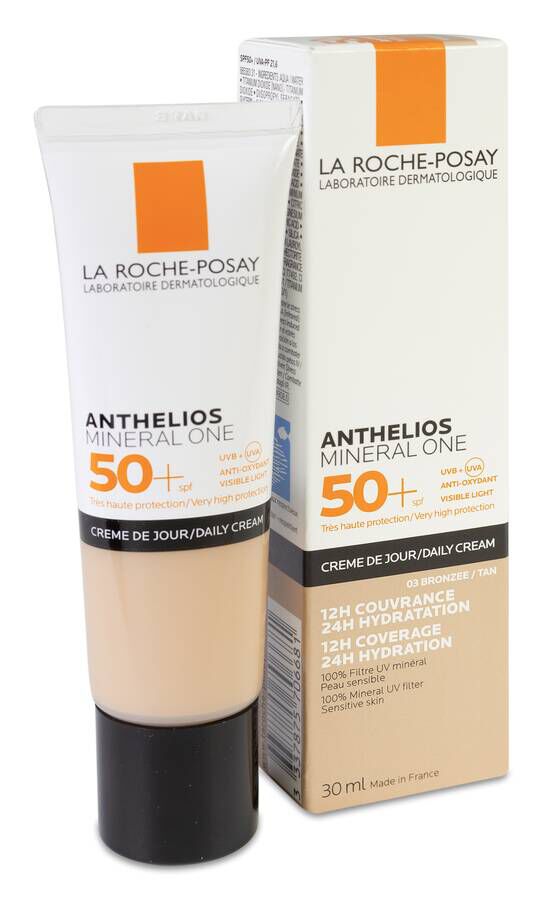 La Roche-Posay Anthelios Mineral One SPF 50+ Tono Tan, 30 ml