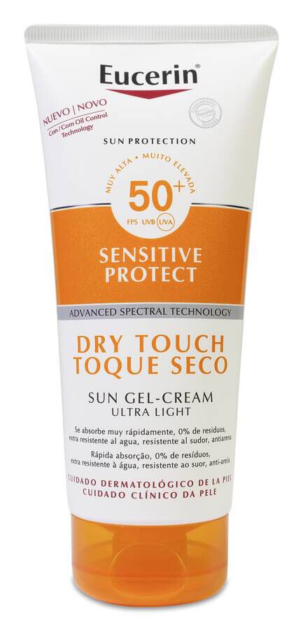 Eucerin Sun Gel-Crema SPF50+ Dry Touch, 200 ml