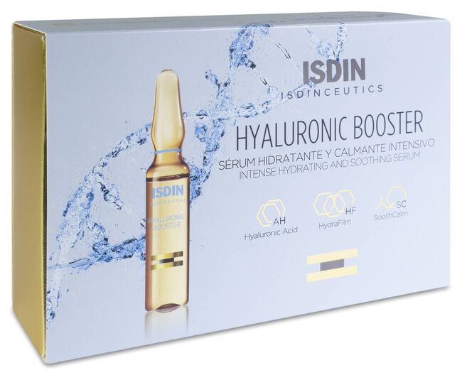 Isdin Booster Hyaluronic, 30 Ampollas x 2 ml