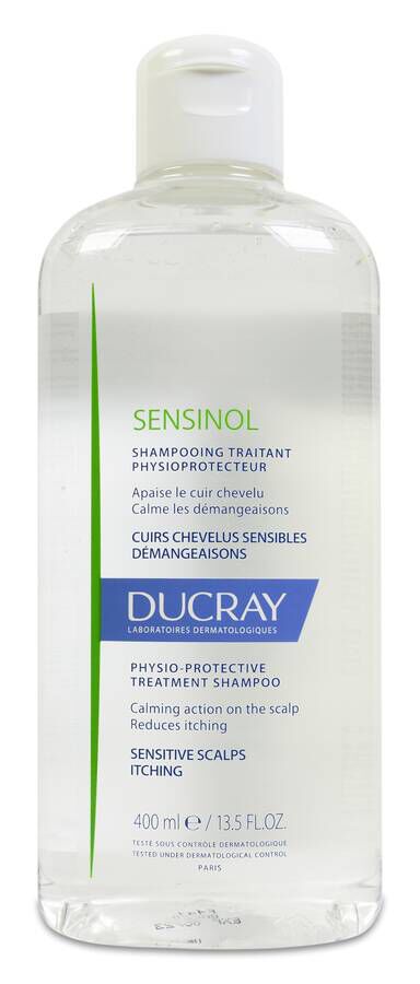 Ducray Sensinol Champú, 400 ml