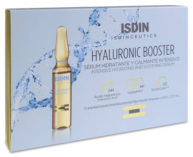 Isdin Hyaluronic Booster Serum, 10 Ampollas x 2 ml