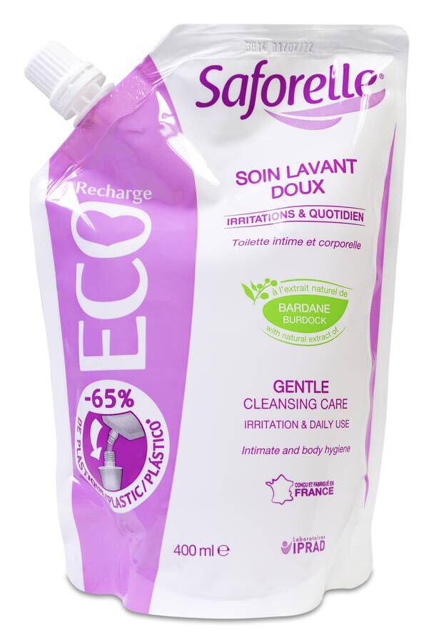 Saforelle Recarga ECO Gel Íntimo, 400 ml