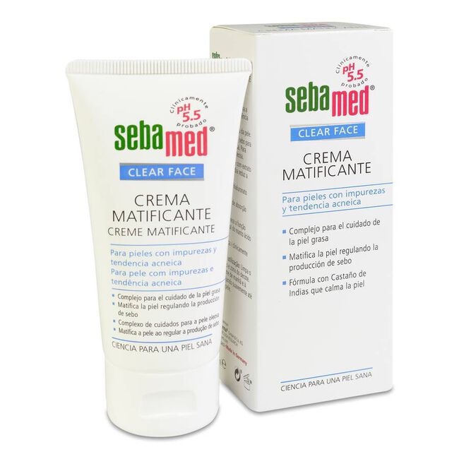 Sebamed Clear Face Crema Matificante, 50 ml