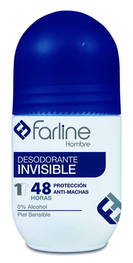 Farline Hombre Desodorante Roll-on 50 ml, 1 Ud