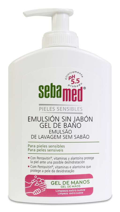 Sebamed Emulsión Sin Jabón para Manos, 300 ml