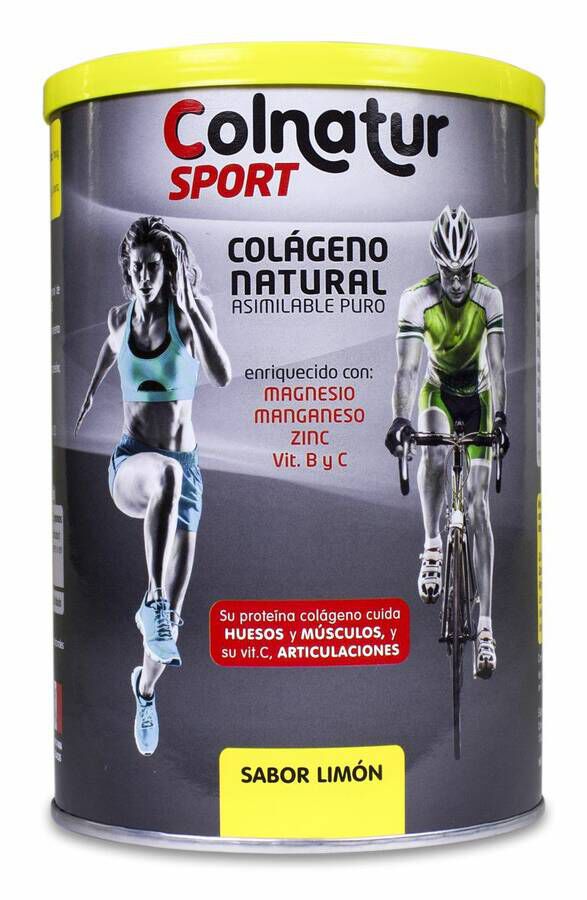 Colnatur Sport Colágeno Natural Sabor Limón, 345 g