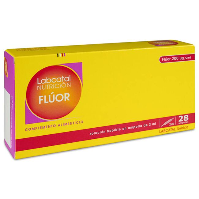 Labcatal Nutrición Flúor, 28 Ampollas