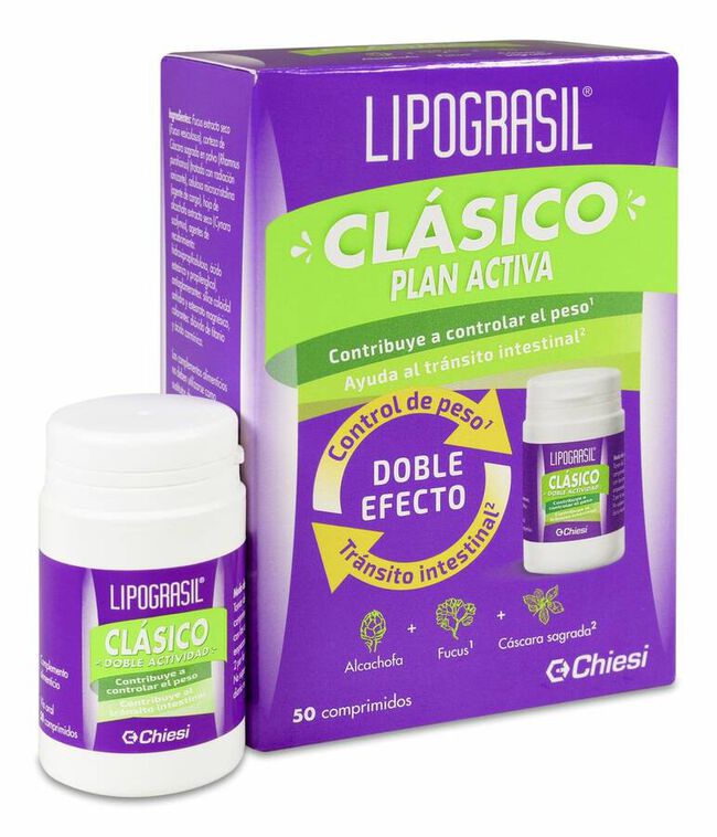 Lipograsil Clásico, 50 Comprimidos