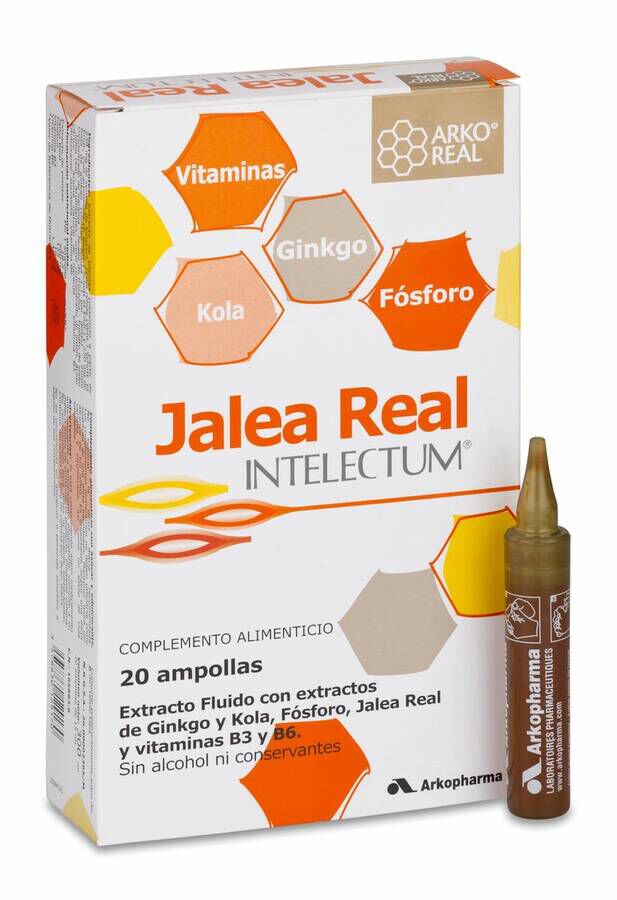 Arkopharma ArkoReal Jalea Real Intelectum, 20 Uds