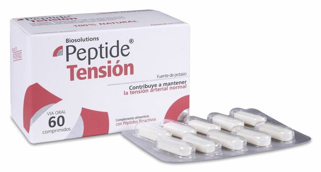 Peptide Tensión, 60 Comprimidos