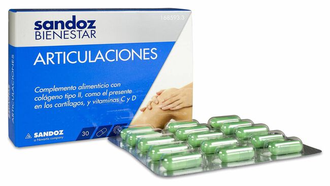 Sandoz Bienestar Articulaciones, 30 Cápsulas