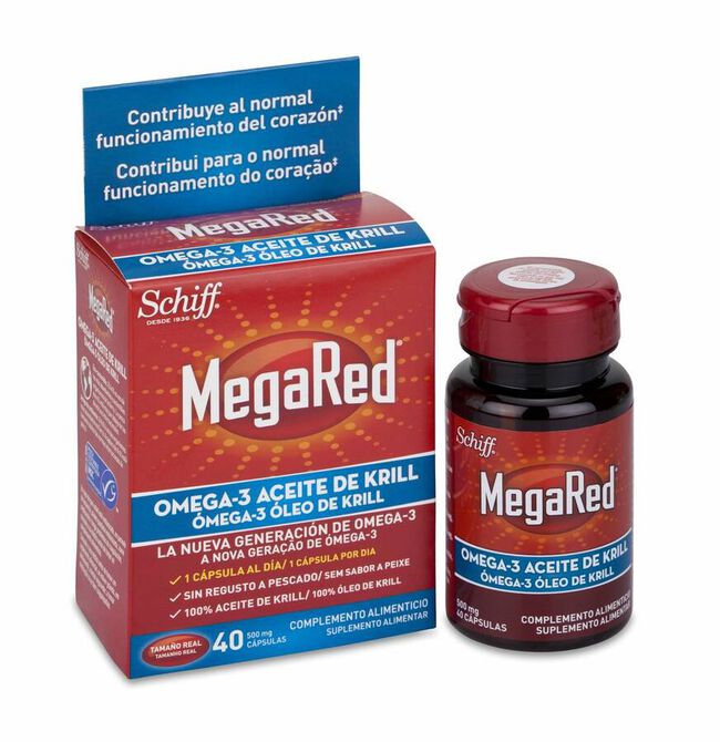 MegaRed 500 mg, 40 Cápsulas