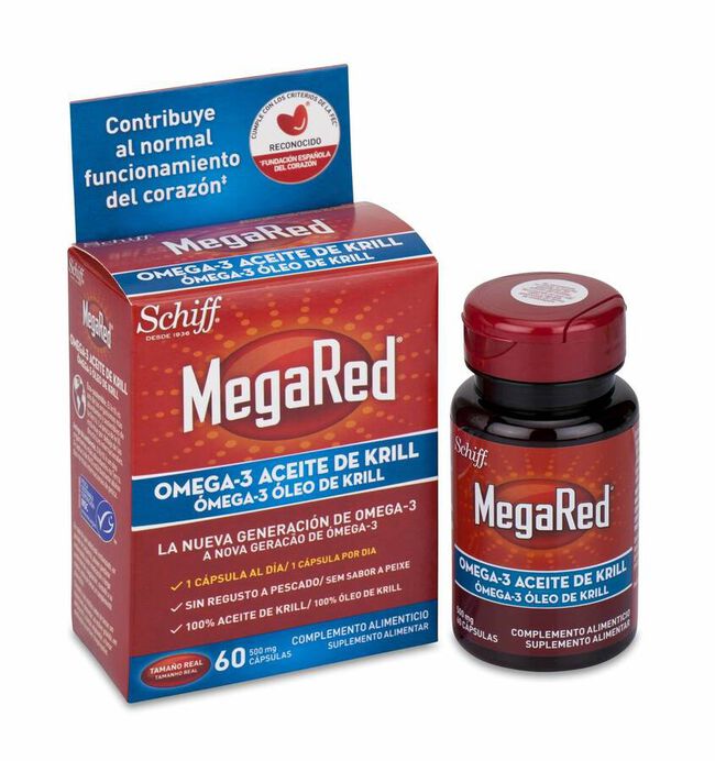 MegaRed 500 mg, 60 Cápsulas