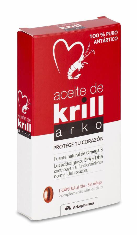 Arkopharma Krill Arko Omega 3, 15 Cápsulas