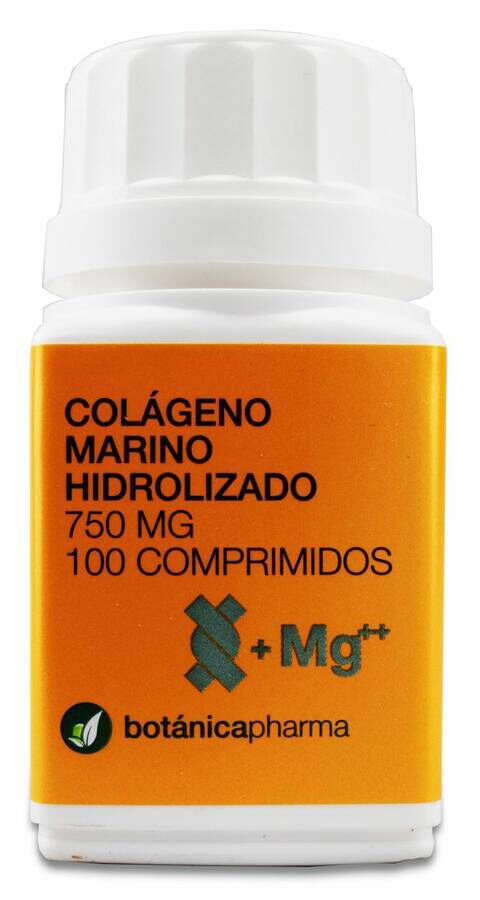 Botánicapharma Colágeno Marino Hidrolizado 750 mg, 100 Comprimidos