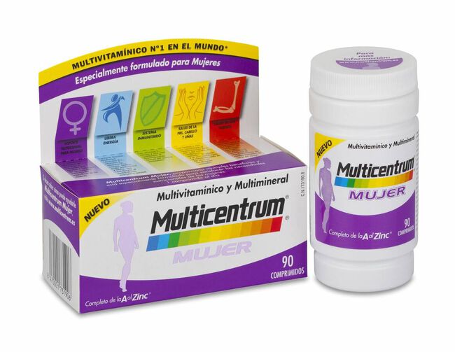 Multicentrum Mujer, 90 Comprimidos