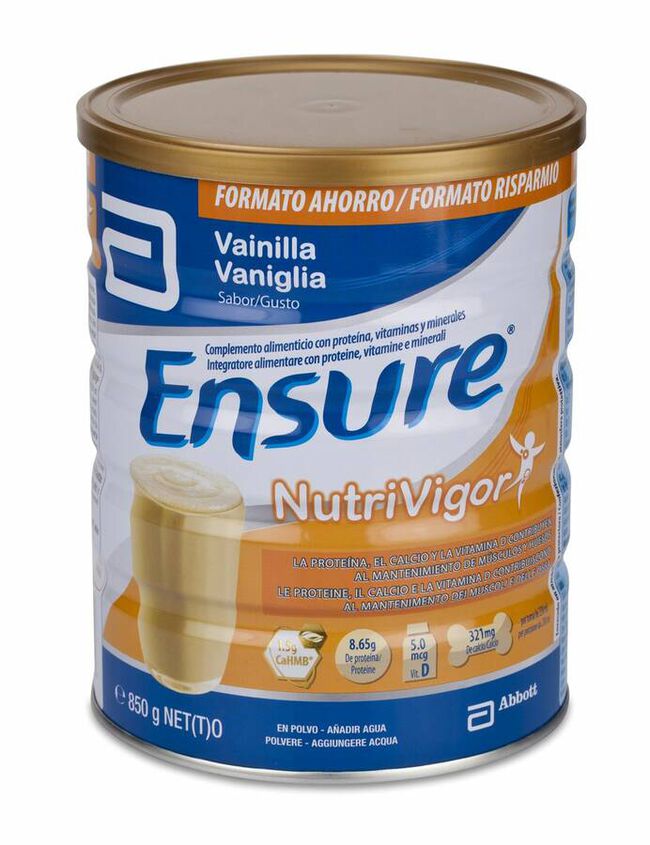 Ensure Nutrivigor Vainilla, 850 g