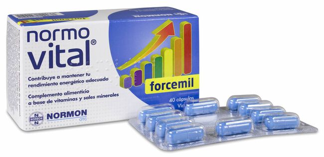 Normovital Forcemil, 40 Uds