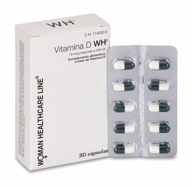 Woman Healthcare Line Vitamina D, 30 Cápsulas