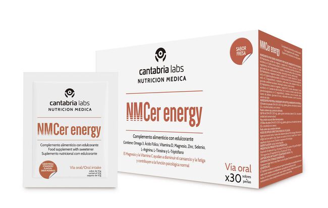 NMcer Energy Sabor Fresa, 30 Uds