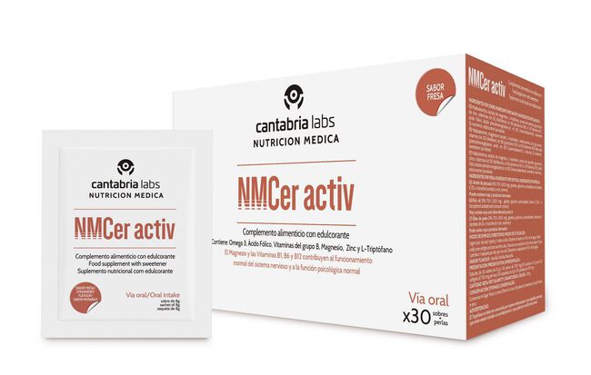 NMcer Activ Sabor Fresa, 30 Uds