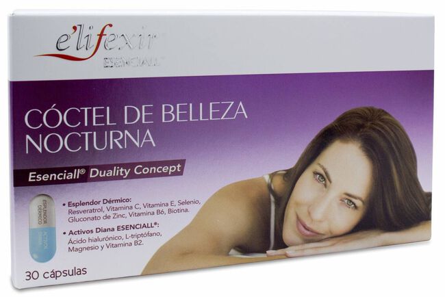 e'lifexir Cóctel de Belleza Nocturna, 30 Cápsulas