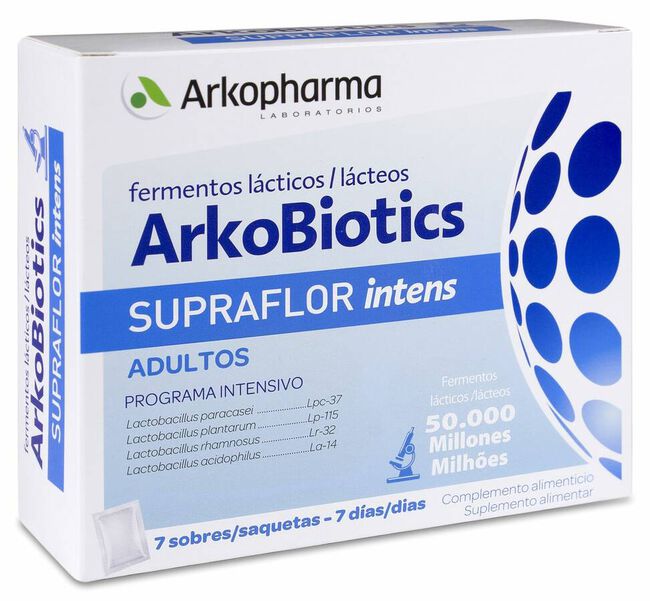 Arkopharma Arkobiotics Supraflor Intens Adultos, 7 Sobres