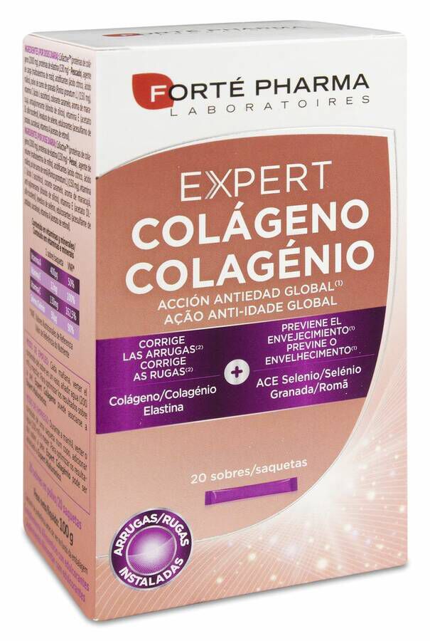 Forté Pharma Expert Colágeno, 20 Uds