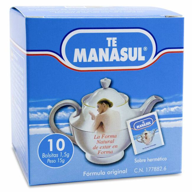 Manasul Té, 10 Bolsas, 10 Sobres