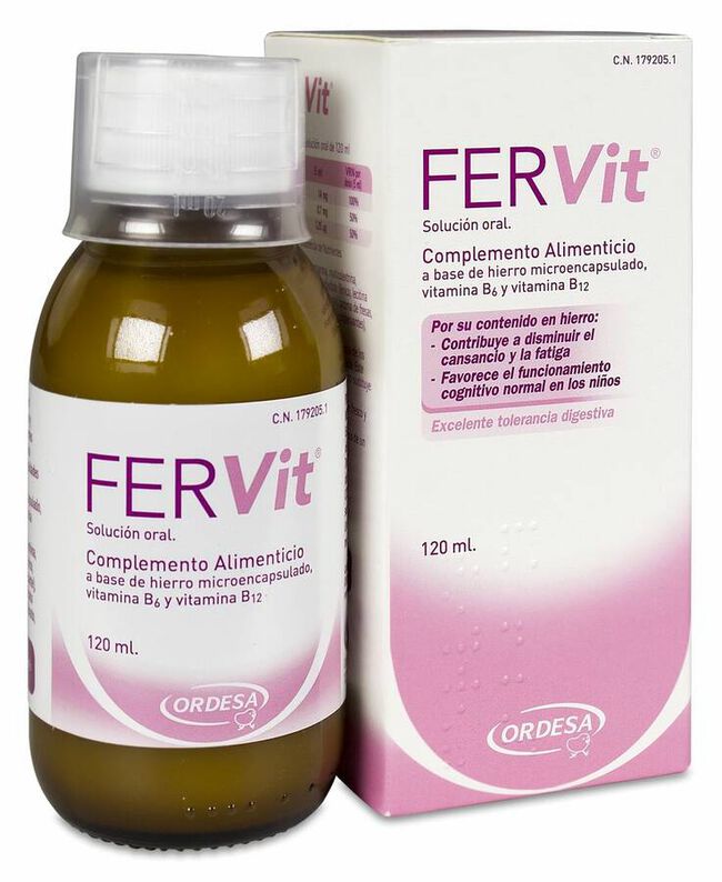 FerVit Solución Oral, 120 ml