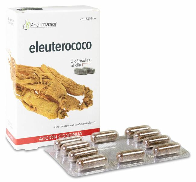 Pharmasor Eleuterococo, 30 Cápsulas