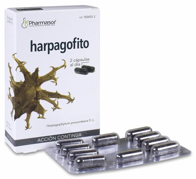 Pharmasor Harpagofito, 30 Cápsulas