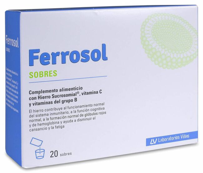 Ferrosol Sobres, 20 Sobres