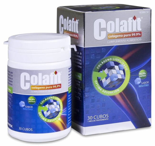 Colafit Colágeno Puro 99,9%, 30 Cubos