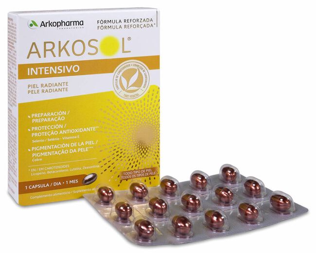 Arkopharma Arkosol Intensivo, 30 Perlas