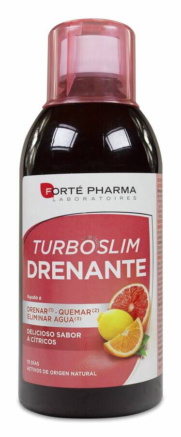 Forté Pharma Turboslim Drenante Cítricos, 500 ml