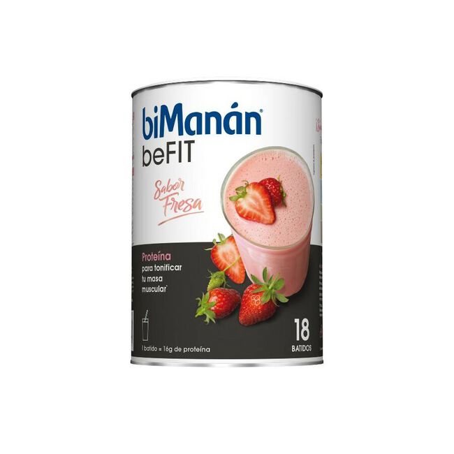 biManán beFit Batido Sabor Fresa, 540 g