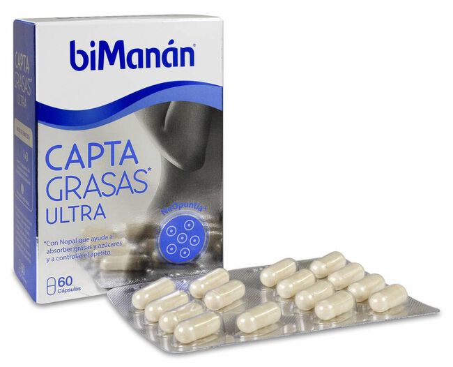 biManán Capta Grasas Ultra, 60 Cápsulas