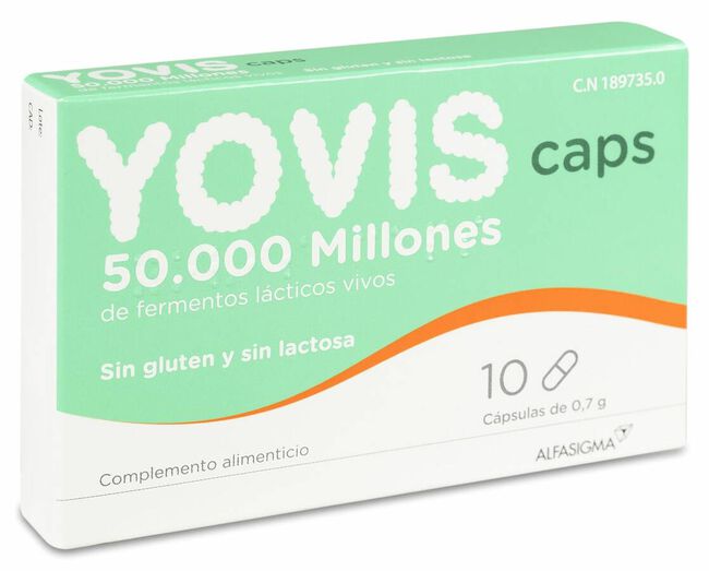 Yovis Probióticos, 10 Cápsulas