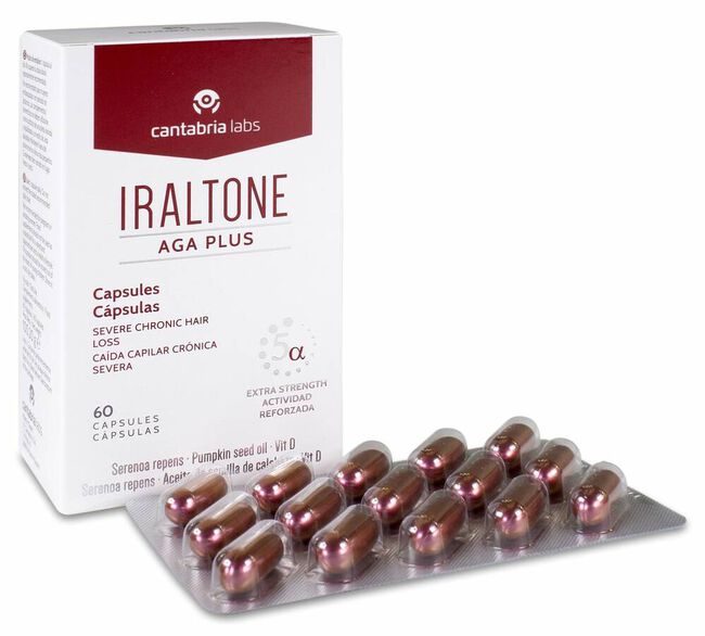 Iraltone AGA Plus, 60 Cápsulas