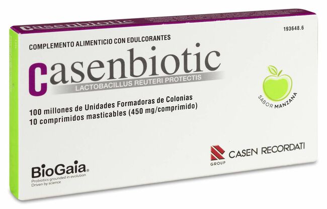 Casenbiotic Manzana, 10 Comprimidos