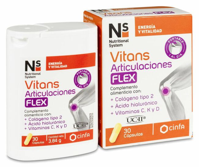 Ns Vitans Articulaciones Flex, 30 Cápsulas