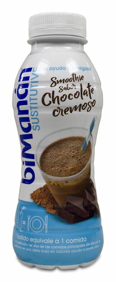 biManán Sustitutiv Smoothie Sabor Chocolate Cremoso, 330 ml