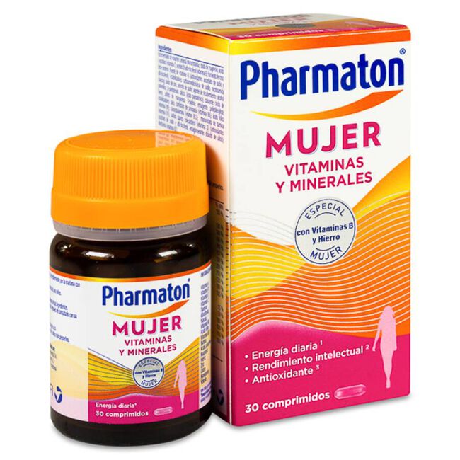 Pharmaton Mujer, 30 Comprimidos