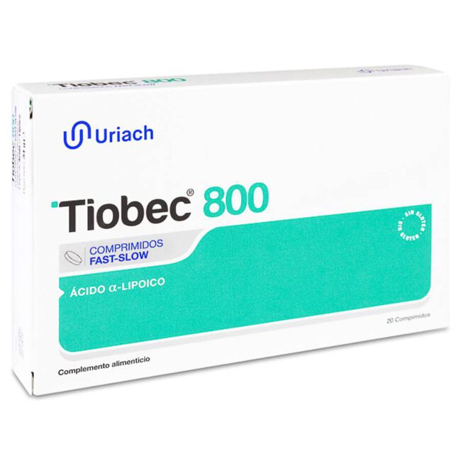 Tiobec 800, 20 Comprimidos